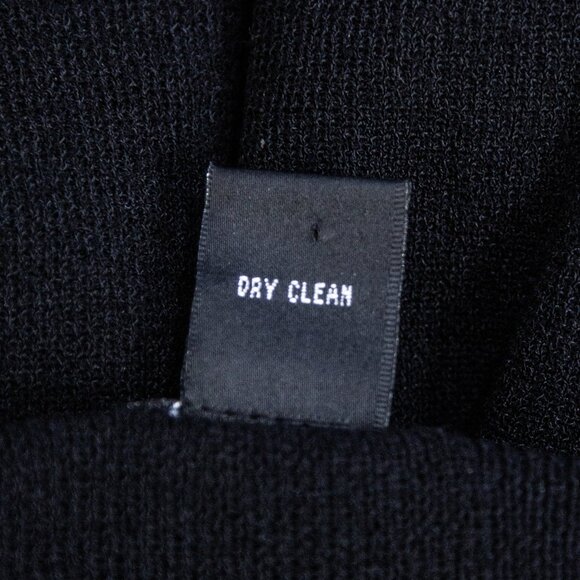 International Concepts Long-Sleeved Knee-Length Black Wrap Cardigan, size S - Picture 6 of 6